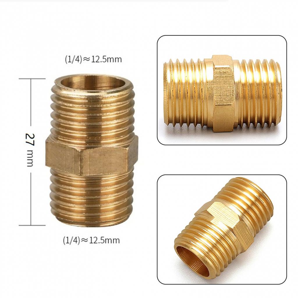 Brass Pipe Adapter Accessories Air Tool Compressor