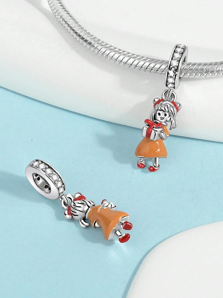 Charms Plata Copper Colors Christmas Present Beads Charmpendant For Original Bracelet For Women Diy Jewelry Love Gift