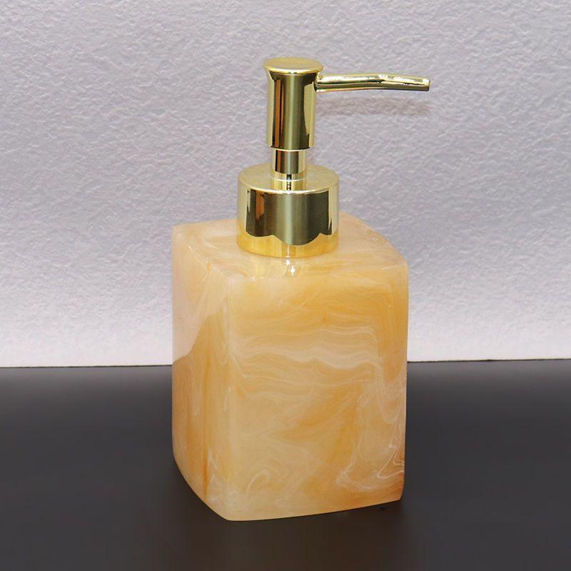 Europäisches Hotel Badezimmer Handdesinfektionsmittel Flasche Shampoo Duschgel Spenderflasche Aufdrückbarer Seifenspender Badezimmerzubehör