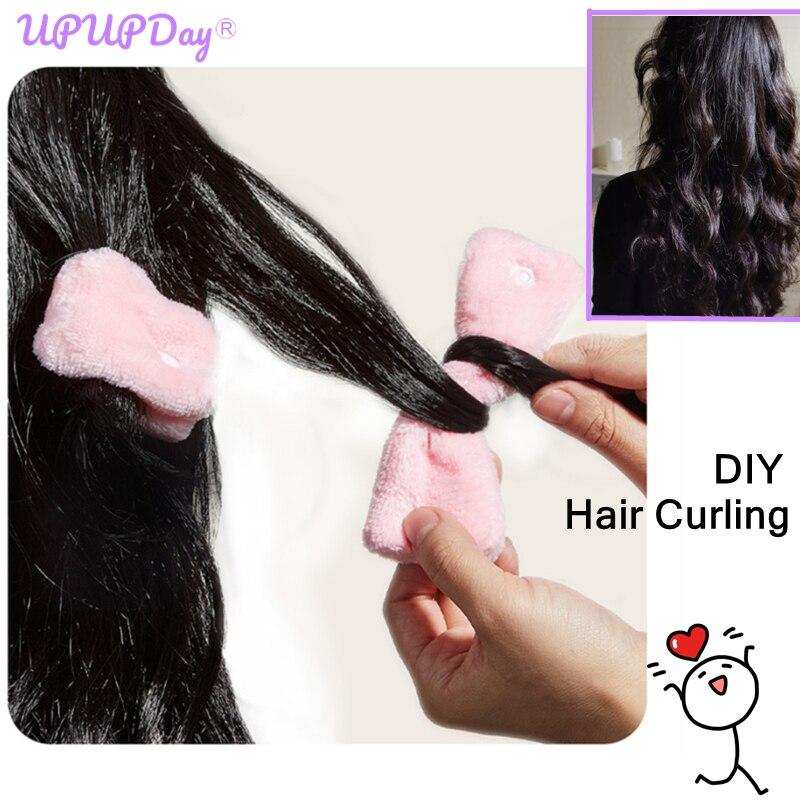Buy 2022 Hair Curlers No Heat Curling Hair Band Sleep Coral Fleece