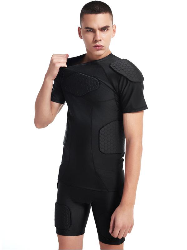 Multisport Honeycomb Anti-Collision Protective Suit: Chest, Waist, and Shoulder Protection for Goalkeepers
