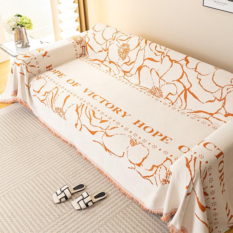 

Nordic High-Grade Sofa Towel Full Cover Cloth Chenille Non-Slip All-Inclusive Universal Sofa Cover All-Season Universal Seat Cushion 180*130cm