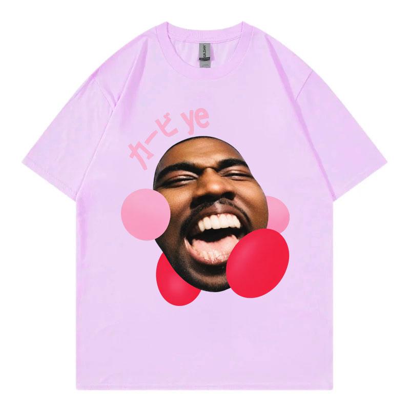 Rapper Kanye West Funny Meme Graphic T Shirts Unisex Unisex Hip Hop Vintage Short Sleeve TShirts Fashion Casual 100Cotton TShirt