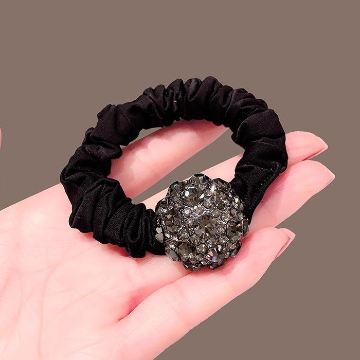 Coreean Retro Ochi de Pisică Stras Floare Elastic de Păr Bandă Elastică