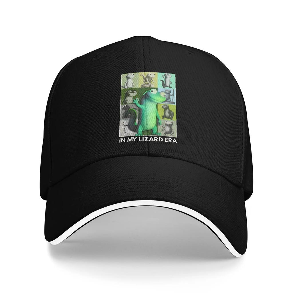 Hoppers Cartoon Tom Lizard Baseball Caps Retro Sandwich Caps Unisex Adjustable Dad Hat Travel Gift
