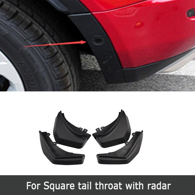 Schmutzfänger für Land Rover Range Rover Evoque -2012 Kotflügel Kotflügel Schmutzfänger Spritzschutz Kotflügel vorne hinten Auto