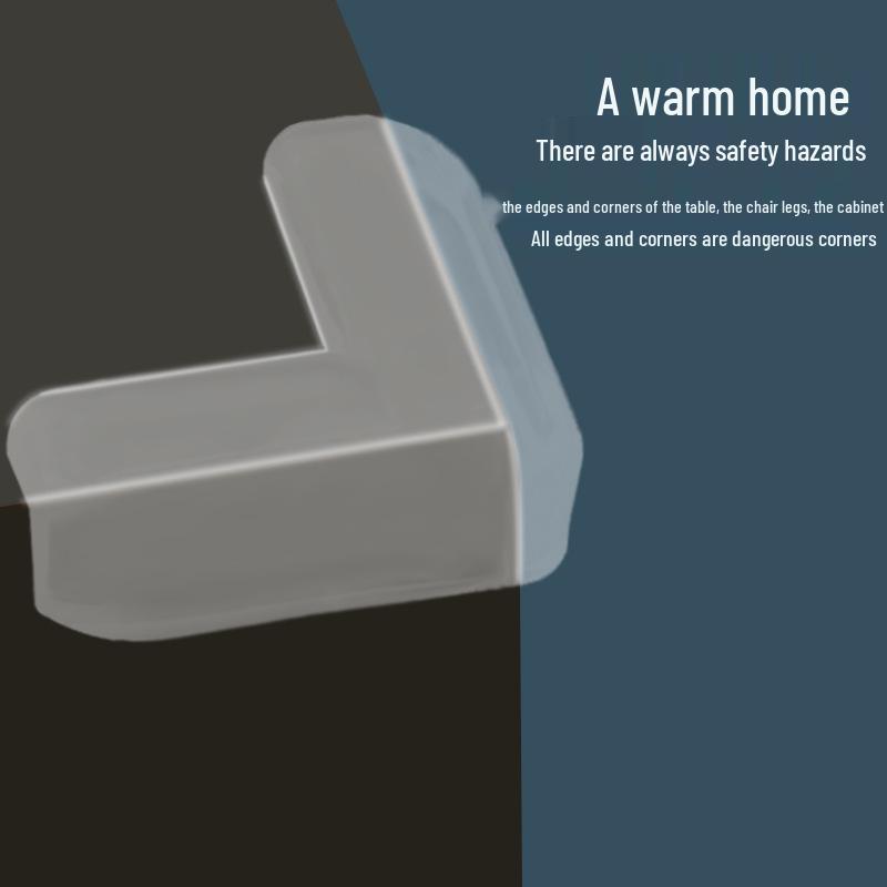 Kindersicherheit Transparenter Tischkantenschutz - Stoßschutzkissen