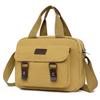 Retro Canvas Messenger Bag for Men – Oversized Crossbody Sling with Anti-Theft Pocket, Perfect for Business Trips & Hiking