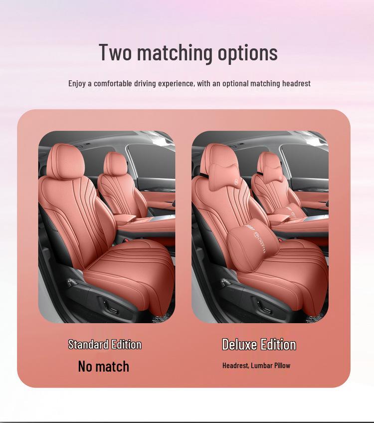 2026 Geely Galaxy E5 All-Season Breathable Full Leather Perforated Seat Cover