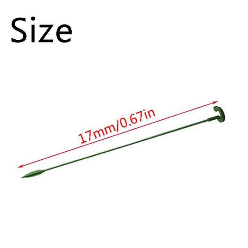 

5 шт. пластиковые подставки для растений, подставка для цветов, многоразовый защитный крепежный инструмент, садовые принадлежности для держателя овощей, кронштейн 5Pcs-17cm