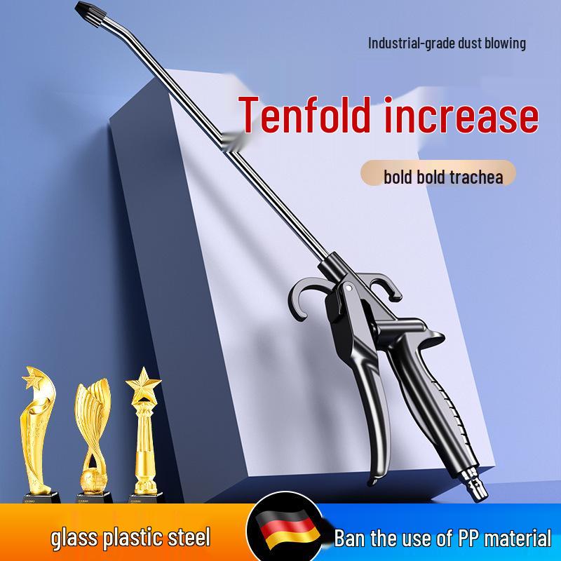 Heavy-Duty, Drop-Resistant High-Pressure Nylon Blow Gun for Auto Repair and Factory Cleaning