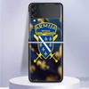 Bosnia And Herzegovina Flag For Samsung Galaxy Z Flip 5 4 3 5G Phone Case Black Hard Cover ZFlip 5 4 3 Luxury Shockproof Bumper