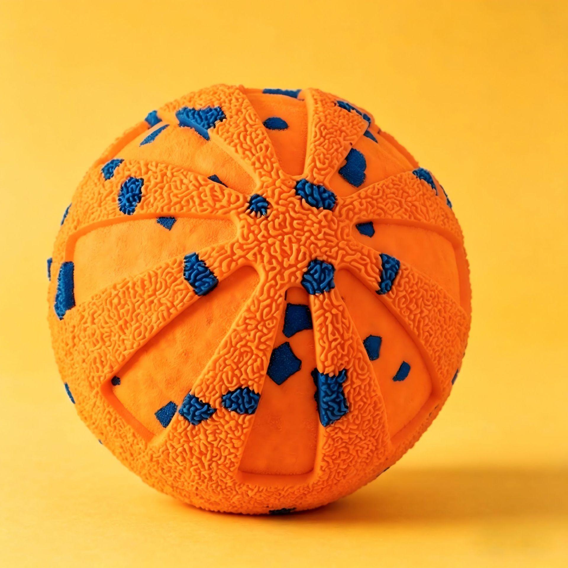 ETPU Pet Chew Ball Dog Toy Smart Automatic Movement Interactive Auto-Bounce Dog Toy 8cm оранжевый