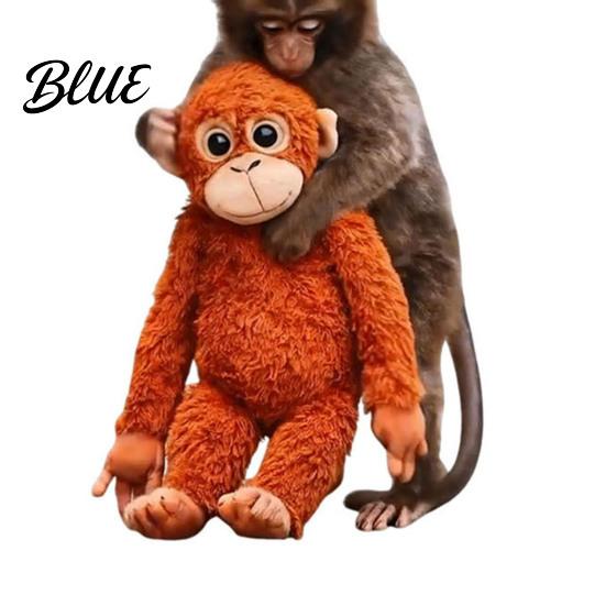 Keychain Accessory 2Pcs Punch Monkey Charm Key Chain Pendant Wear-Resistant Bag Backpack Car Keys Photo Prop Decoration Decorative
