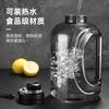 Water Bottle High Value Large Capacity Sports Kettle Fitness Space Plastic Cup Portable High Temperature Ton Bucket with Straw Water Cup