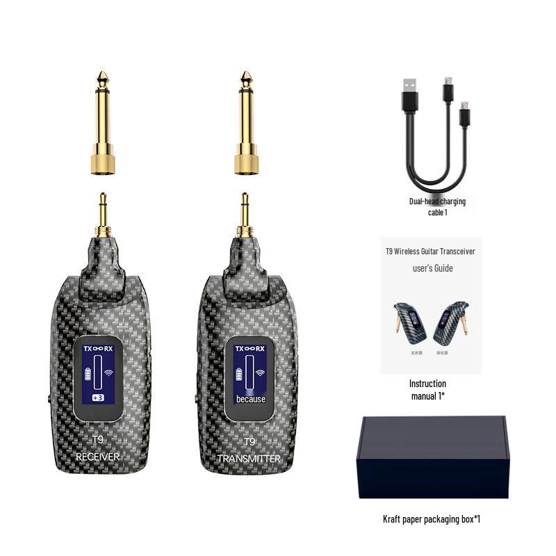 A8 A9 Wireless Audio Transceiver for Folk Guitar