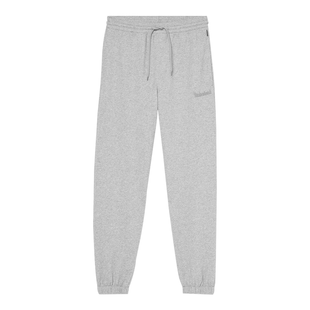 Timberland Logo Loopback Sweatpants, Unisex, Medium Grey Heather, Size M (TB0A6CZG0521)