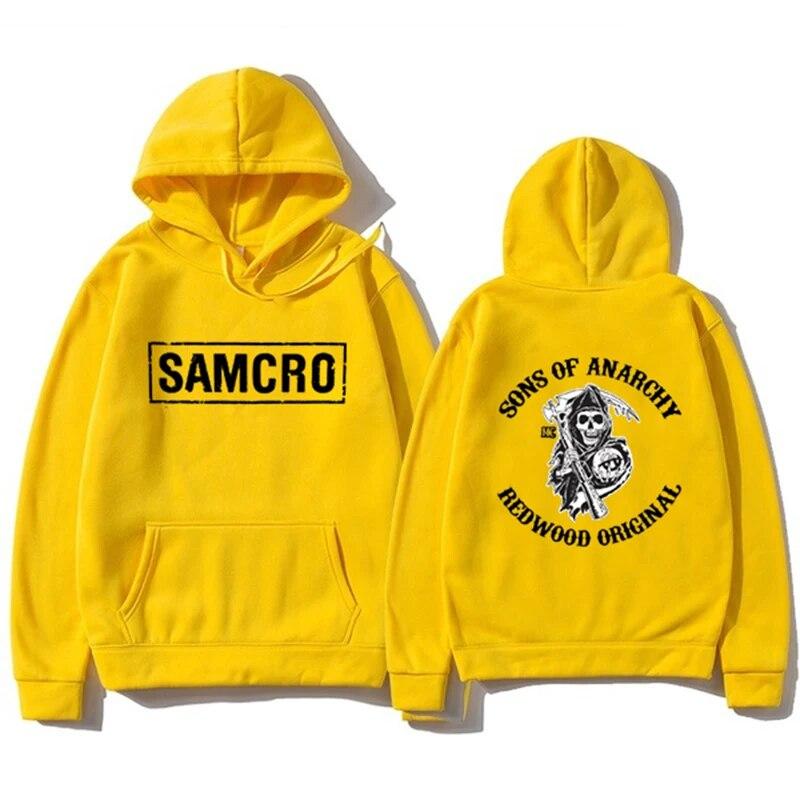 Sudadera con capucha de Sons of Anarchy pro hombre y mujer, suéter con estampado de SOA de película, chándal de gran tamaño, ro Unisex