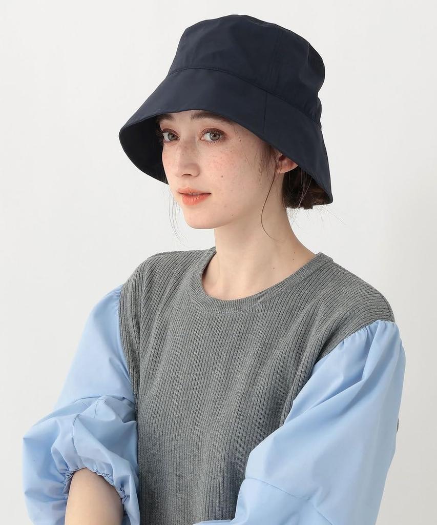 Tea AfternoonTea LIVING Hat JT45 UV Bucket Hat Navy [Afternoon Living] Water-repellent