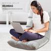 Lazy Single Sofa Single Lazy Chair Sofa for Floor Ergonomic 5 Angles Adjustable Floor Sofa with Zipper for Bed Room Floor Home