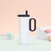 750ml Stainless Steel Insulated Tumbler With Handle Straw Tea Infuser Outdoor Travel Office Use