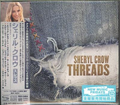 CD SHERYL CROW  Threads POCS24014 The Valory Musi 2019 Japan Pop Used
