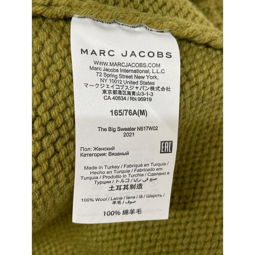 Marc Jacobs Khaki MJ Logo Crew Neck Sweatshirt Tops M khakiUsed