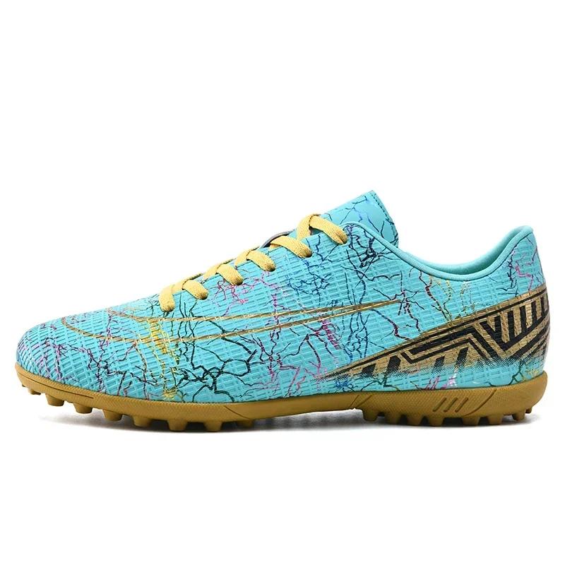 Futsal Men Soccer Sport Shoes Society Kids Football Shoes Indoor Use Professional Boy Turf Training Match Original Football Field Boots