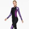 Womens Full Body Wetsuit Snorkeling Diving Surfing Swimming Quick Dry Nylon Rash Guard UV Protection