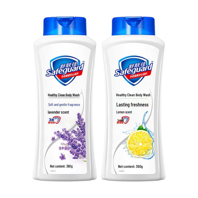 Safeguard Healthy Purifying Shower Gel Duo Pack