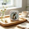 Praktischer Stressreduzierung Timer 5 Minuten Toiletten-Sanduhr, Lustige Badezimmer-Sanduhr mit kackendem Mann Küche Kurzzeit-Grafik, Visuelle Uhr