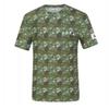 Kolping Summer Camouflage Pattern Military Cool Round Tee Kft4971u