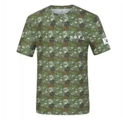 Kolping Summer Camouflage Pattern Military Cool Round Tee Kft4971u