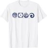 Avatar Legend of Korra Element Icons Anime T-Shirt