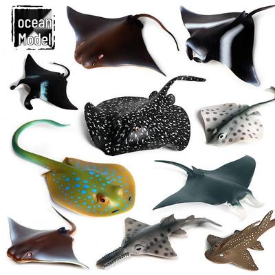Children's Cognitive Toy: Giant Manta Ray, Stingray, Batfish, Sunfish Figurine