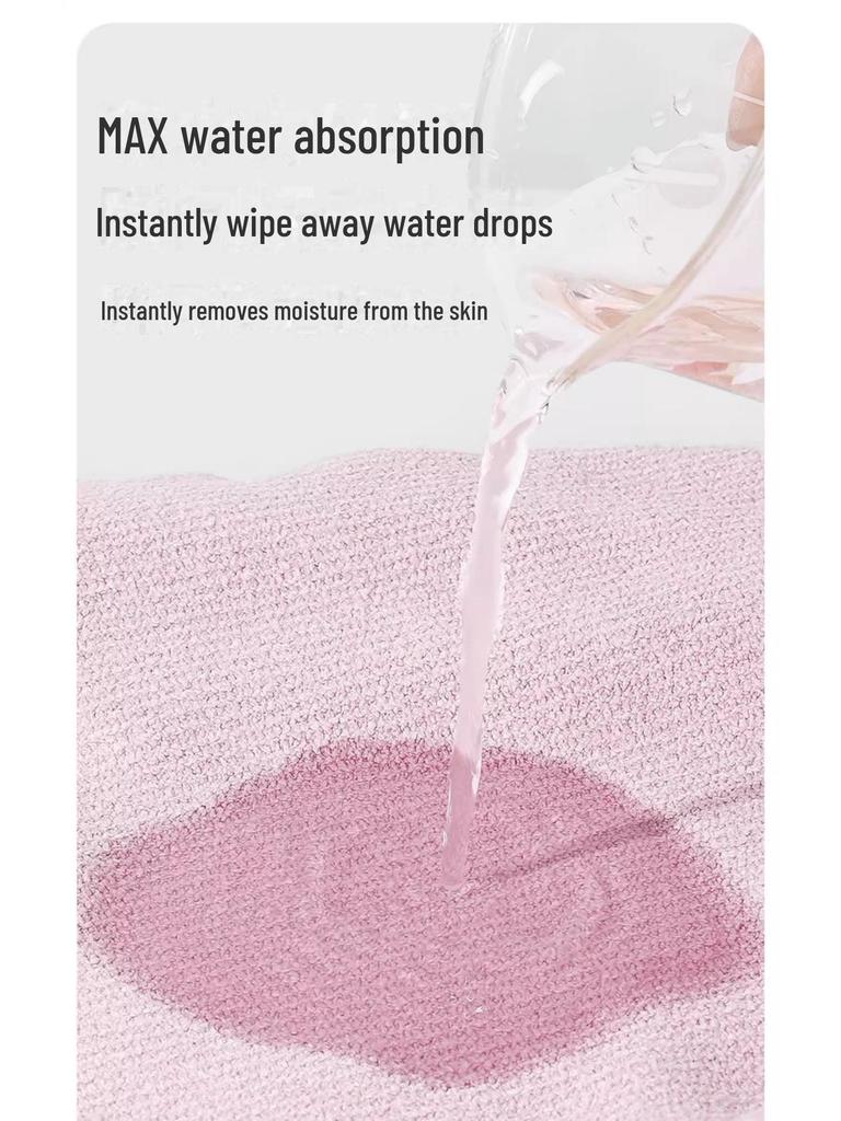 Super Absorbent Quick-Dry Antibacterial Hair Cap for Women – Ideal for Washing, Shampooing, and Wiping Hair