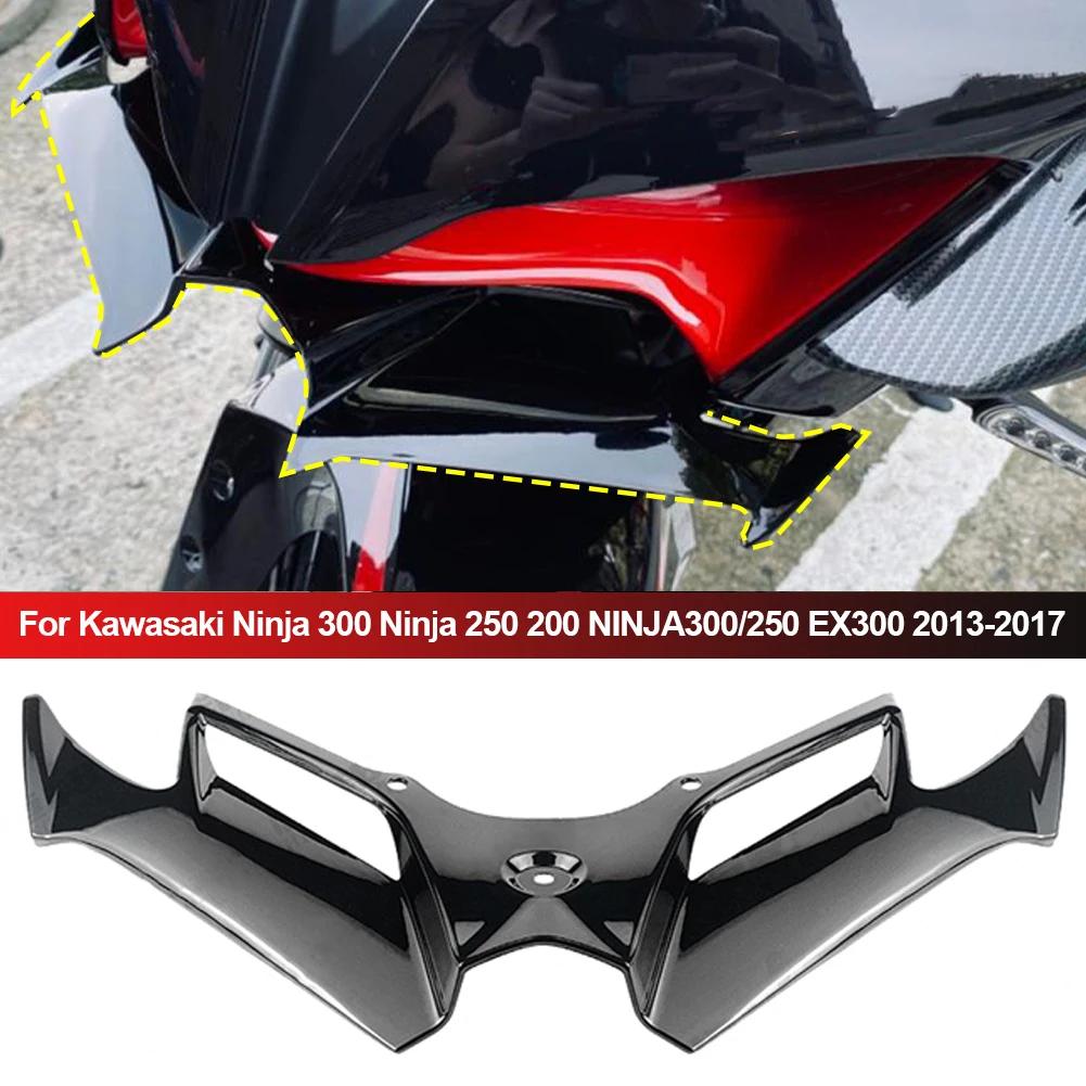 Motorcycle Winglet Aerodynamic Wing Kit Spoiler Motor Accessories For KawasakiNinja 300 Ninja250 NINJA300/250 EX300 2013-2017