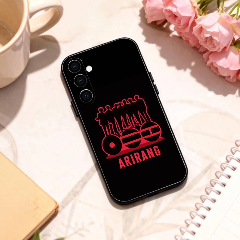 A-ARIRANG T-Tour 2026 SWIM   Phone Case For Samsung Galaxy A73,A72,A71,A70,A53,A52,A51,Others Soft Black Shell