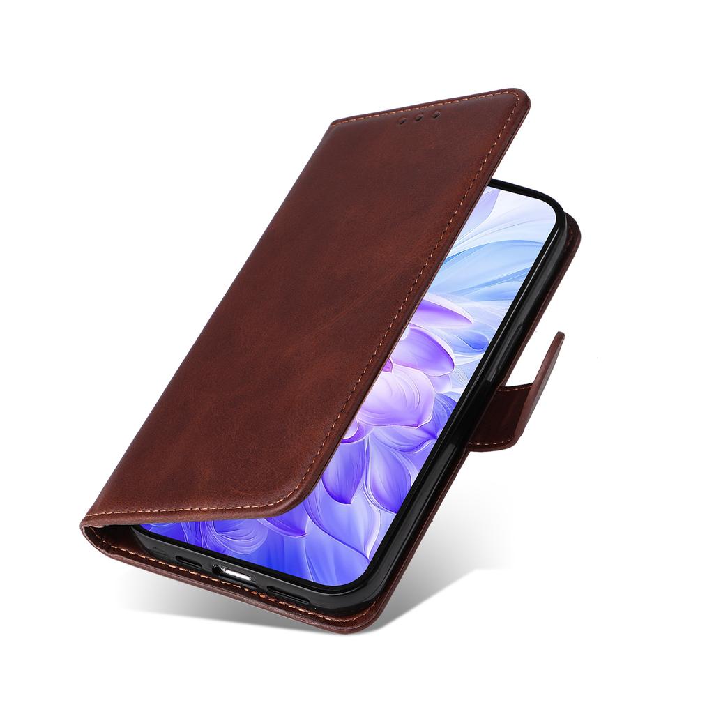For Honor X60i 5G Case PU Leather Phone Cover with Cash/Card Slots