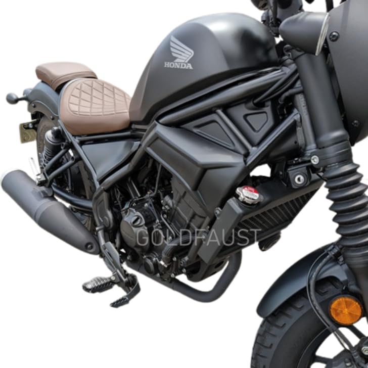 GOLDFAUST Rebel 250 Engine Cover Engine Panel Custom Parts for Rebel Cover/Side (2024 Model) Guard/Custom Parts/Engine Slider/Frame Slider/Side (Matte