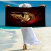 Gladiator Helmet Fashion Beach Towel: Ideal for Summer Adventures Soft, absorbent and quick drying suitable for swimming and bathing
