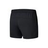 Saucony Fashion Simple Versatile Lace-Up Three-Quarter Casual Shorts Unisex shorts Black SA1259HP52L-BK001