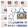 Christmas Calendar Advent Bracelets 24 Days Countdown Calendars Diy Jewelry Gift