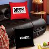 Luxury D-diesElS-Design Pillow Case Fashion Square Pillowcase Bedroom Sofa Room Ins Decoration Leisure