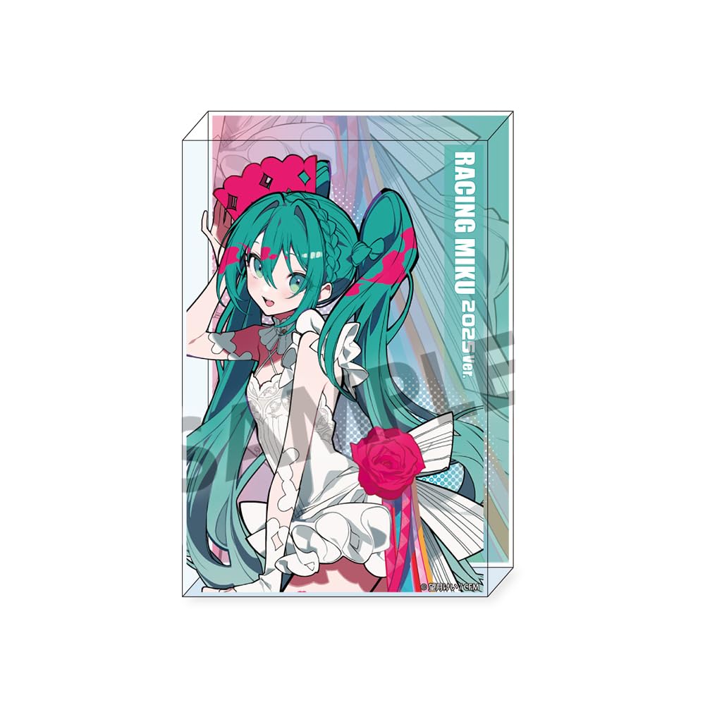 Racing Miku 2025 15th Acrylic Block "Rhapsody" Ver.