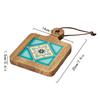 Wood Tiles Pot Mat Anti-scalding Plate Mat Drink Coasters Wooden Placemat for Hot Tea Pots Insulated Non-slip Cup Mat Home Decor