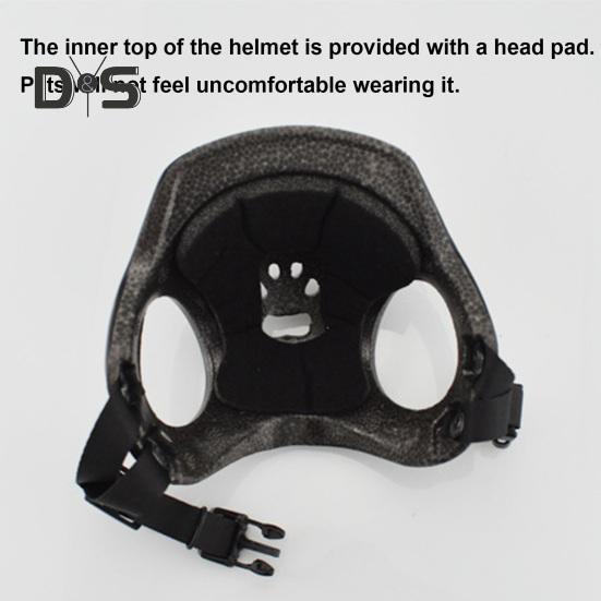 Pet Helmet with Ear Holes Dog Safety Hat Windproof Adjustable Puppy Motorcycle Helmet for Outdoor Riding Hiking Cycling