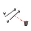 2 Pieces/set Watch Screw Tube Stem for Watch, for Smart Watch Stem Link Kit for 16mm 18mm 20mm 22mm Band Strap