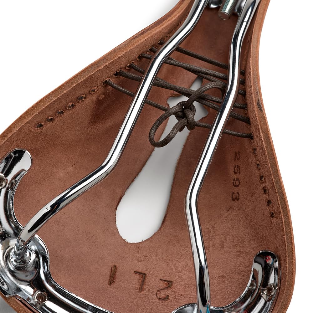 BROOKS Leather saddle Traditional classic model with perforated holes B17 IMPERIAL CHROME A.BROWN