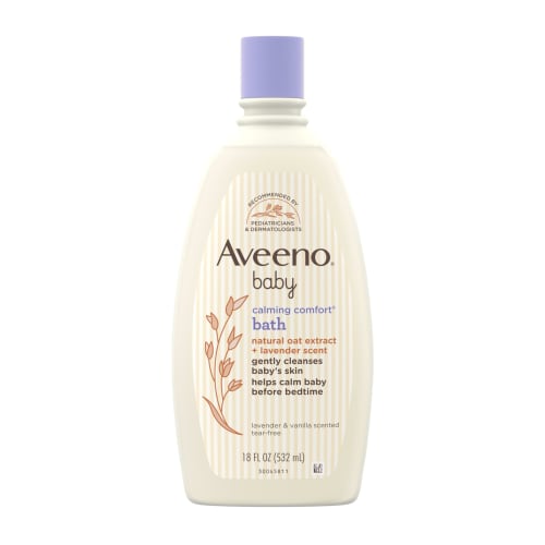 

Aveeno Baby Calming Comfort Bath, Lavender & Vanilla, 18 Ounce